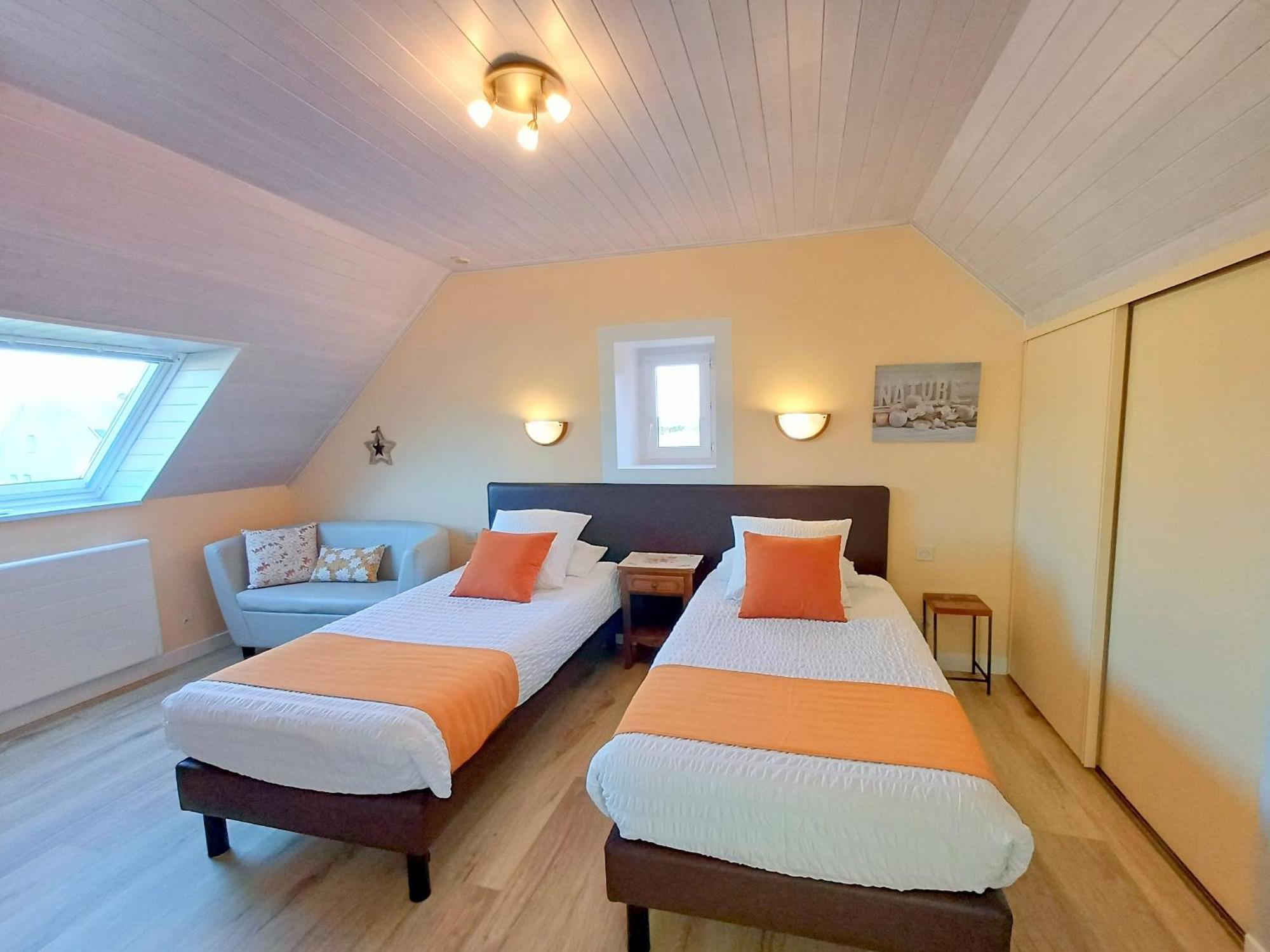 Au Calme A 10Mn Des Baies De Douarnenez Et Audierne Avec Cuisine A Disposition Mahalon Luaran gambar